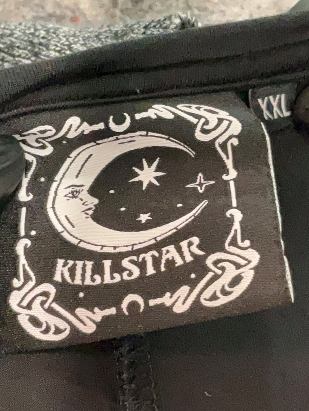 KILLSTAR Black Sun graphic tunic dress size XXL - Picture 4 of 4